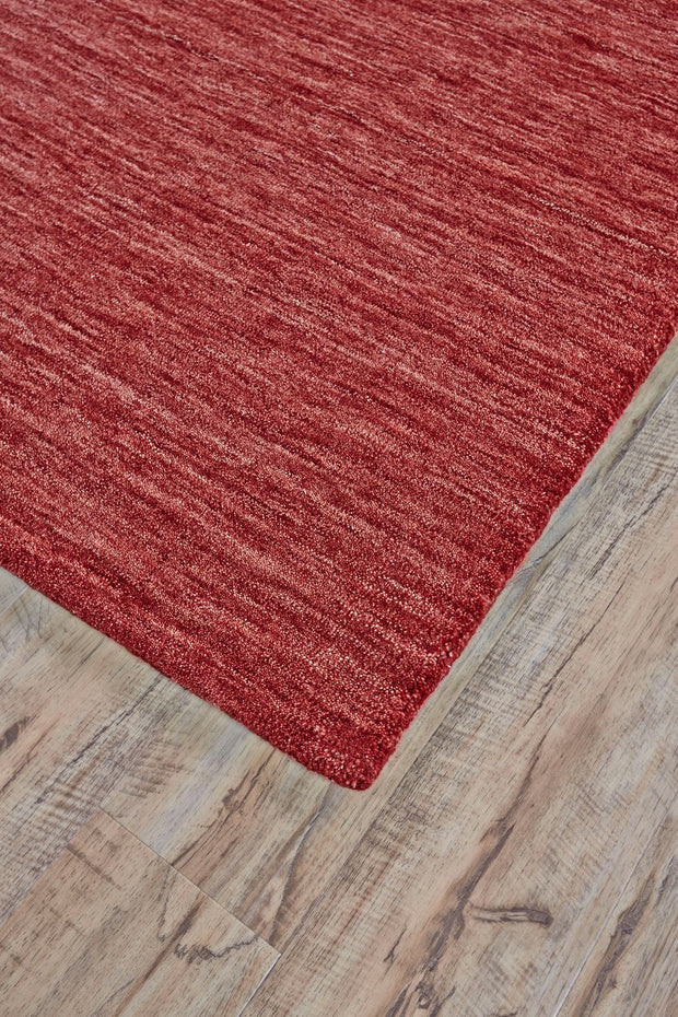 Celano Hand Woven Deep and Bright Red Rug by BD Fine Corner Image 1