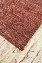 Celano Hand Woven Rust and Red-Orange Rug by BD Fine Corner Image 1