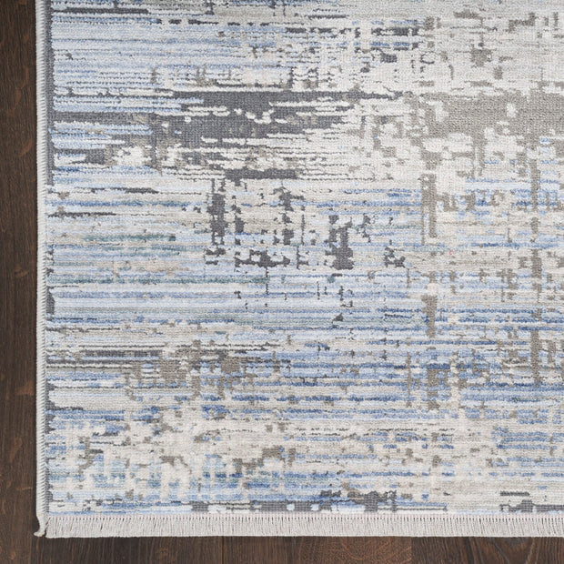 Nourison Home Abstract Hues Blue Grey Modern Rug By Nourison Nsn 099446904546 5