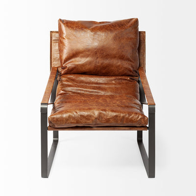 product image for Hornet Leather Accent Chair Mercana Mer 67602 4 37