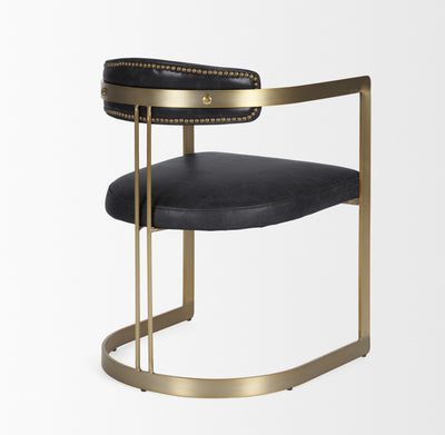 product image for Hollyfield Leather Dining Chair Mercana Mer 50414 9 92