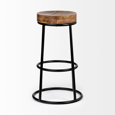 product image for Flynn Bar Wood Seat Stool Series Mercana Mer 50467 2 17