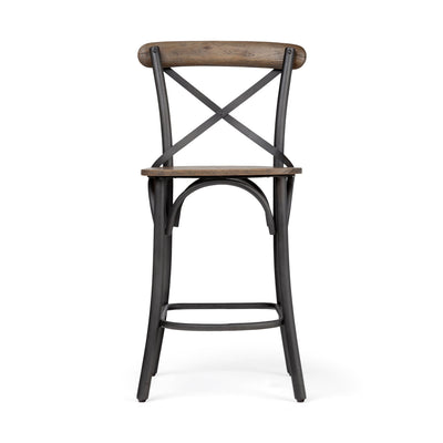 product image for Etienne Wood Seat Bar Counter Stool Mercana Mer 68513 7 16