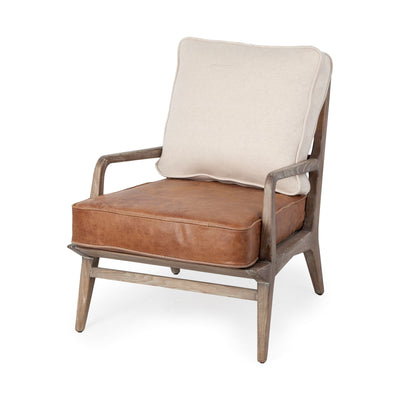 product image of Harman Leather Accent Chair Mercana Mer 67512 1 595