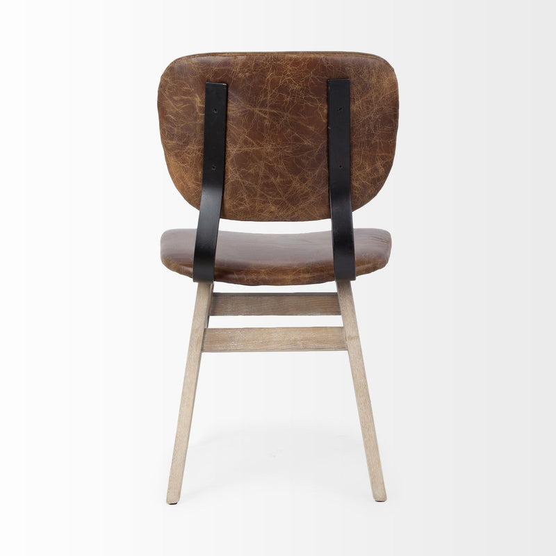 media image for Haden Leather Dining Chair Mercana Mer 67516 4 238