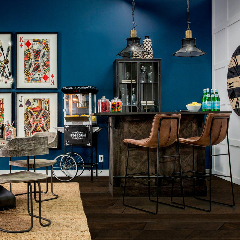 media image for Meritt Leather Seat Bar Counter Stool Mercana Mer 67609 20 250