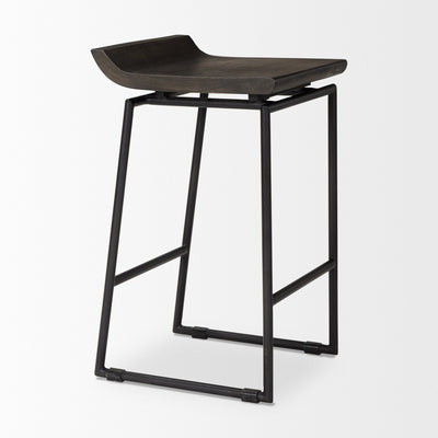 product image for Givens Wood Seat Bar Counter Stool Mercana Mer 69554 42 62