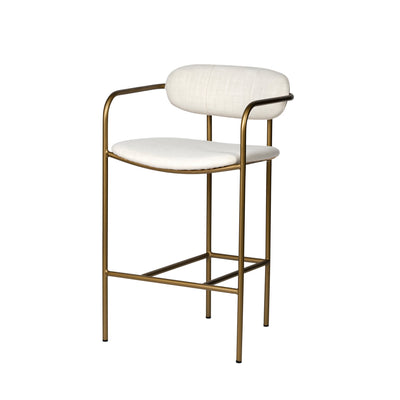 product image for Parker Upholstered Seat Bar Counter Stool Mercana Mer 68561 2 63