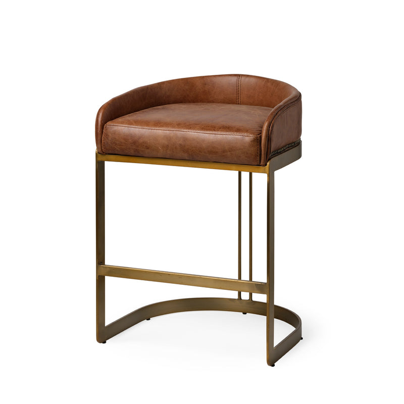 media image for Hollyfield Leather Seat Bar Counter Stool Mercana Mer 67079 2 276