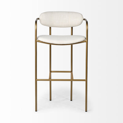 product image for Parker Upholstered Seat Bar Counter Stool Mercana Mer 68561 11 46