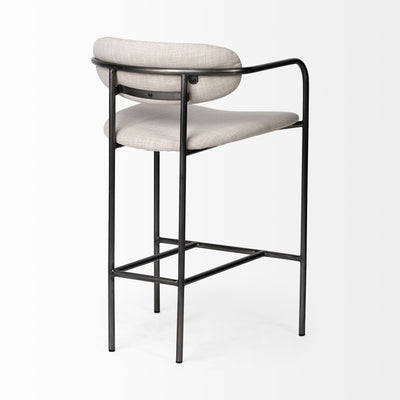 product image for Parker Upholstered Seat Bar Counter Stool Mercana Mer 68561 25 41