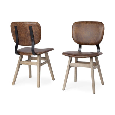 product image for Haden Leather Dining Chair Mercana Mer 67516 7 26