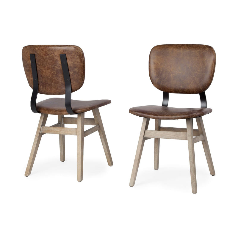 media image for Haden Leather Dining Chair Mercana Mer 67516 7 241