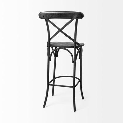 product image for Etienne Wood Seat Bar Counter Stool Mercana Mer 68513 17 42