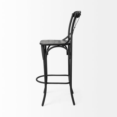 product image for Etienne Wood Seat Bar Counter Stool Mercana Mer 68513 9 90
