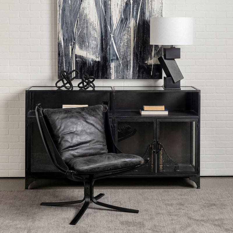 media image for Colarado Leather Accent Chair Mercana Mer 67937 8 254