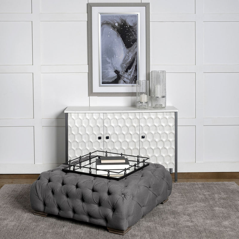 media image for Savannah Gray Accent Cabinet 2 Door Mercana Mer 68267 10 211