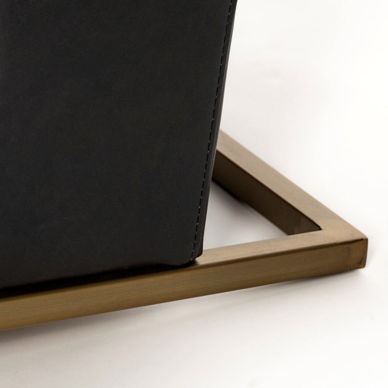 media image for Horace Leather Accent Chair Mercana Mer 50406 10 234