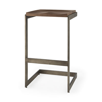 product image for Kiran Wood Seat Bar Counter Stool Mercana Mer 69175 4 13