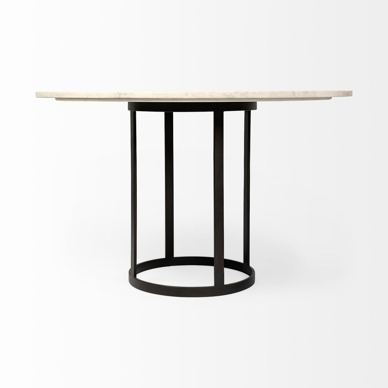 media image for Tanner Round Dining Table Mercana Mer 68849 Ab 3 275