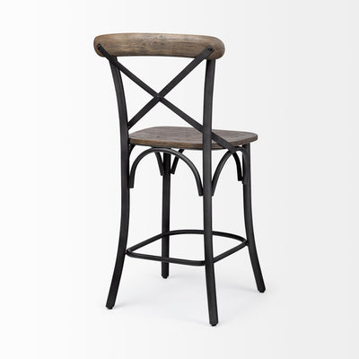 product image for Etienne Wood Seat Bar Counter Stool Mercana Mer 68513 19 79