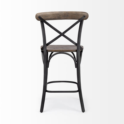 product image for Etienne Wood Seat Bar Counter Stool Mercana Mer 68513 15 1