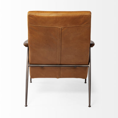 product image for Grosjean Leather Accent Chair Mercana Mer 70681 7 27