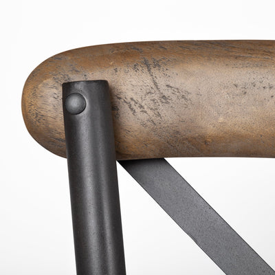 product image for Etienne Wood Seat Bar Counter Stool Mercana Mer 68513 23 44