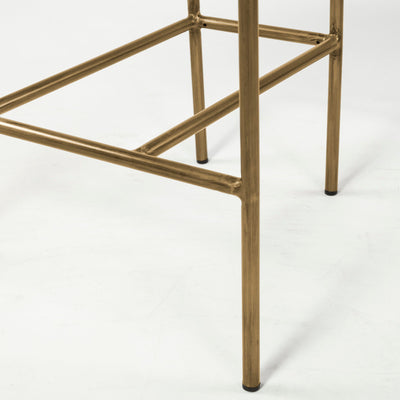 product image for Parker Upholstered Seat Bar Counter Stool Mercana Mer 68561 38 59