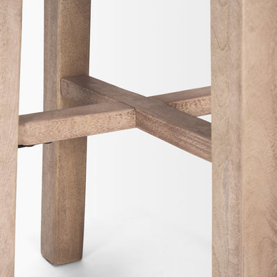 product image for Brahma Wood Seat Bar Counter Stool Mercana Mer 68210 9 90