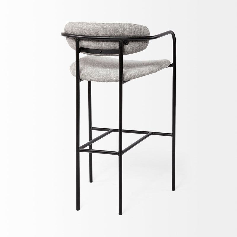 media image for Parker Upholstered Seat Bar Counter Stool Mercana Mer 68561 30 227