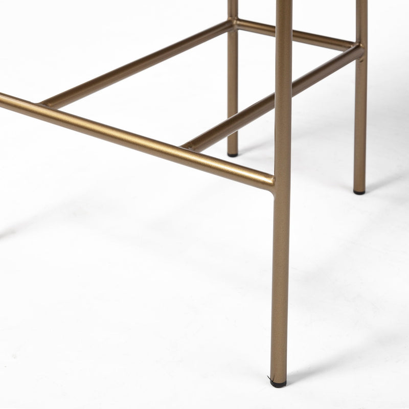 media image for Parker Leather Seat Bar Counter Stool Mercana Mer 70780 24 282