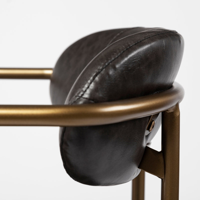 media image for Parker Leather Dining Chair Mercana Mer 70779 14 280