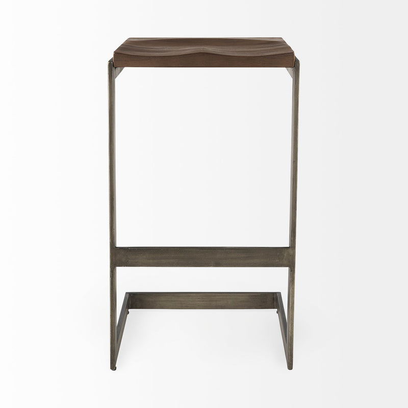 media image for Kiran Wood Seat Bar Counter Stool Mercana Mer 69175 32 246