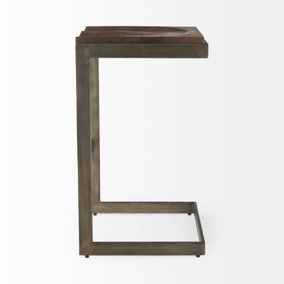 product image for Kiran Wood Seat Bar Counter Stool Mercana Mer 69175 8 58