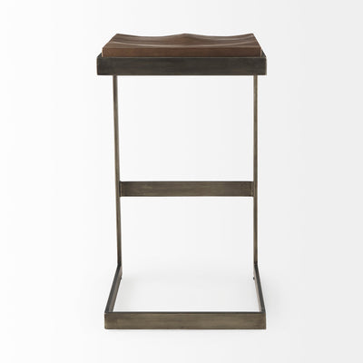 product image for Kiran Wood Seat Bar Counter Stool Mercana Mer 69175 12 68
