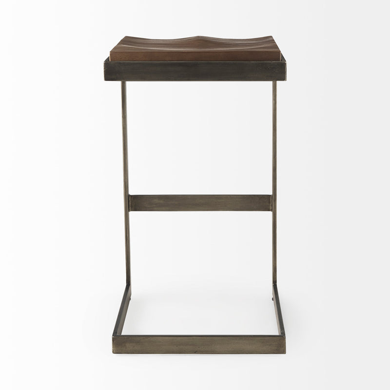 media image for Kiran Wood Seat Bar Counter Stool Mercana Mer 69175 12 233