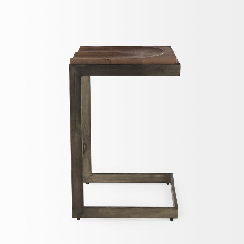 media image for Kiran Wood Seat Bar Counter Stool Mercana Mer 69175 6 261