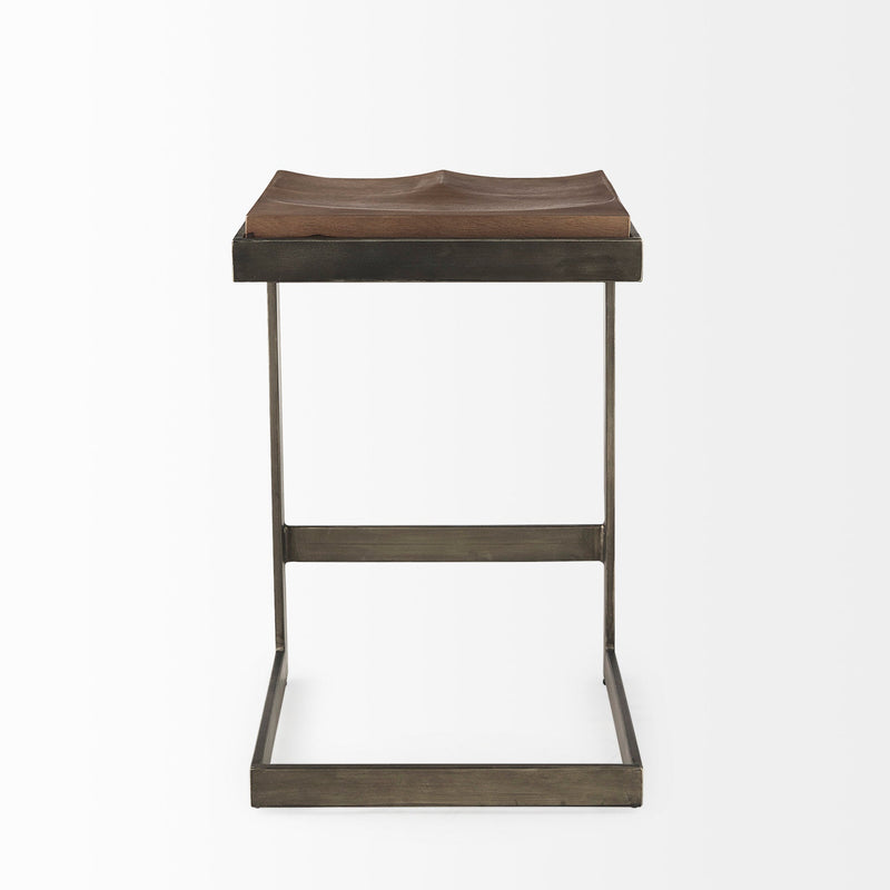 media image for Kiran Wood Seat Bar Counter Stool Mercana Mer 69175 10 27