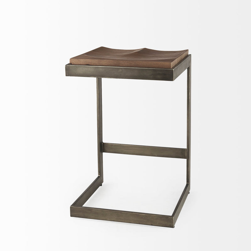 media image for Kiran Wood Seat Bar Counter Stool Mercana Mer 69175 14 279
