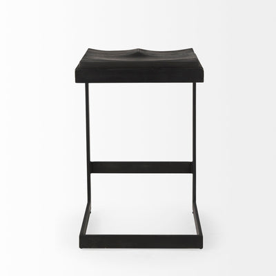 product image for Kiran Wood Seat Bar Counter Stool Mercana Mer 69175 9 55