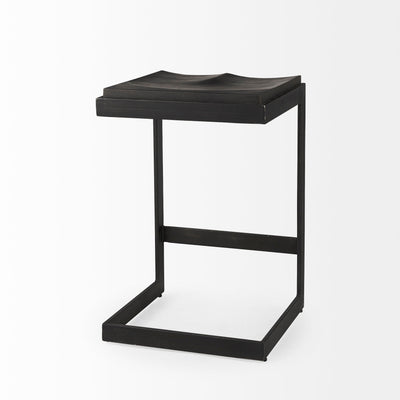 product image for Kiran Wood Seat Bar Counter Stool Mercana Mer 69175 13 25
