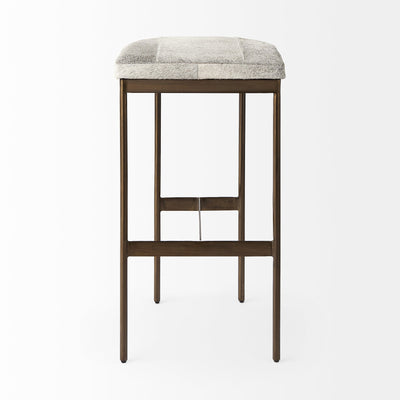 product image for Millie Hide Seat Bar Counter Stool Mercana Mer 69384 4 39