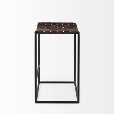 product image for Clarissa Leather Seat Bar Counter Stool Mercana Mer 69392 10 75