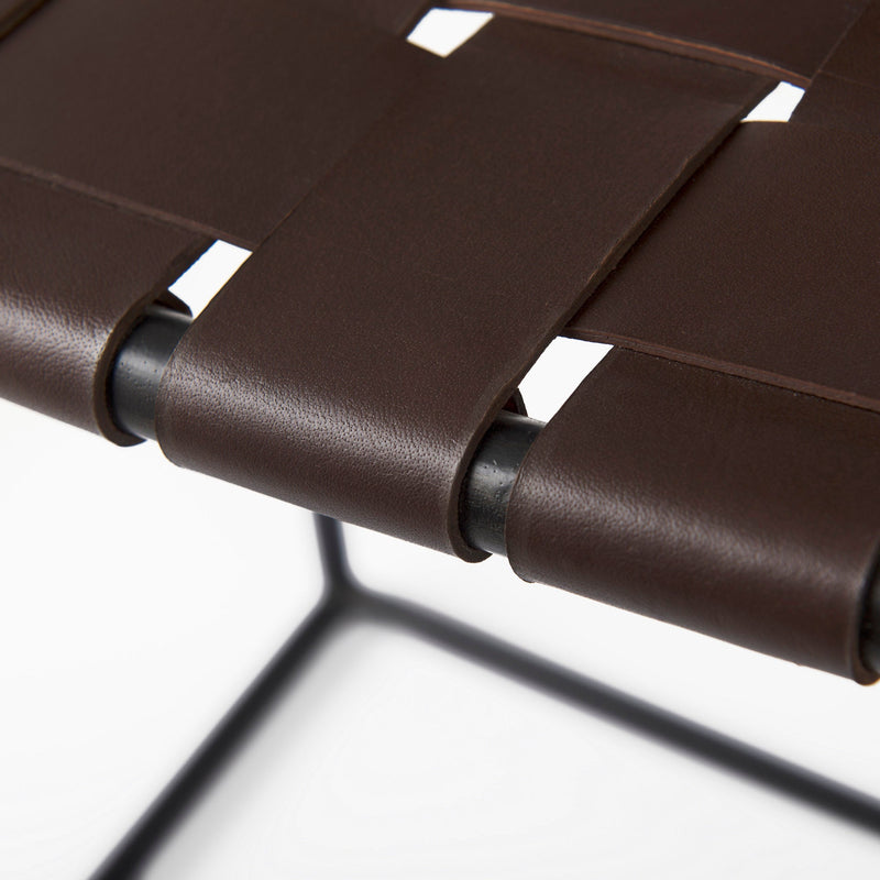 media image for Clarissa Leather Seat Bar Counter Stool Mercana Mer 69392 25 260