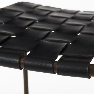 product image for Clarissa Leather Seat Bar Counter Stool Mercana Mer 69392 24 29