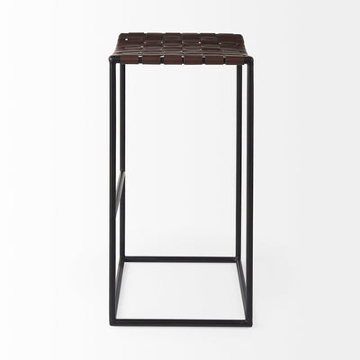 product image for Clarissa Leather Seat Bar Counter Stool Mercana Mer 69392 11 8