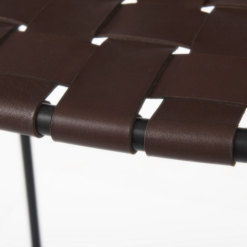 media image for Clarissa Leather Seat Bar Counter Stool Mercana Mer 69392 26 263