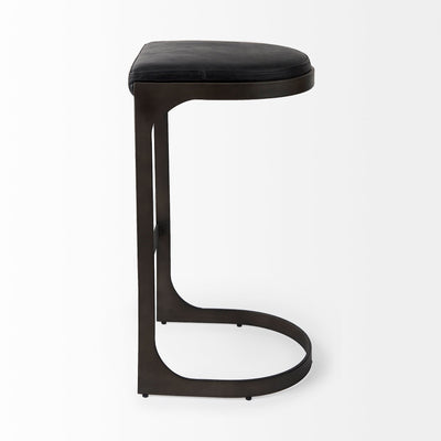 product image for Tyson Leather Seat Bar Counter Stool Mercana Mer 69267 7 78
