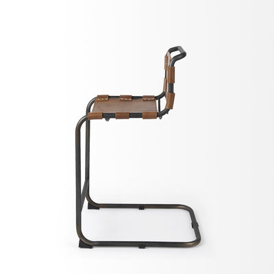 product image for Berbick Leather Seat Bar Counter Stool Mercana Mer 69276 5 63